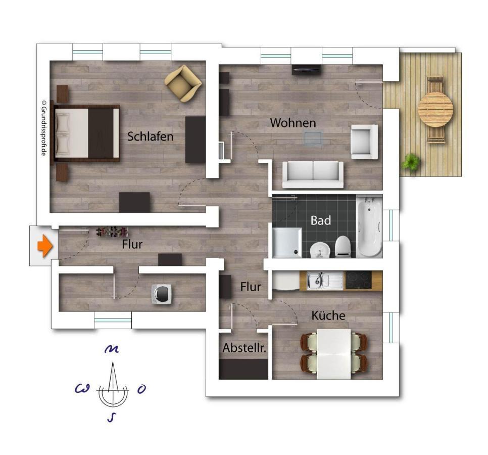 Ferienwohnung-Villa-Helene Blankenburg  Dış mekan fotoğraf